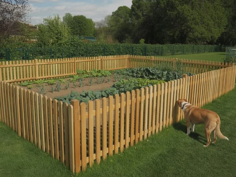 Skuteczne sposoby na ogrodzenie ogródka warzywnego przed psem